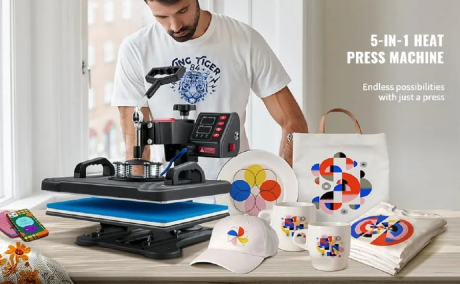 Vevor 5-in-1 heat press