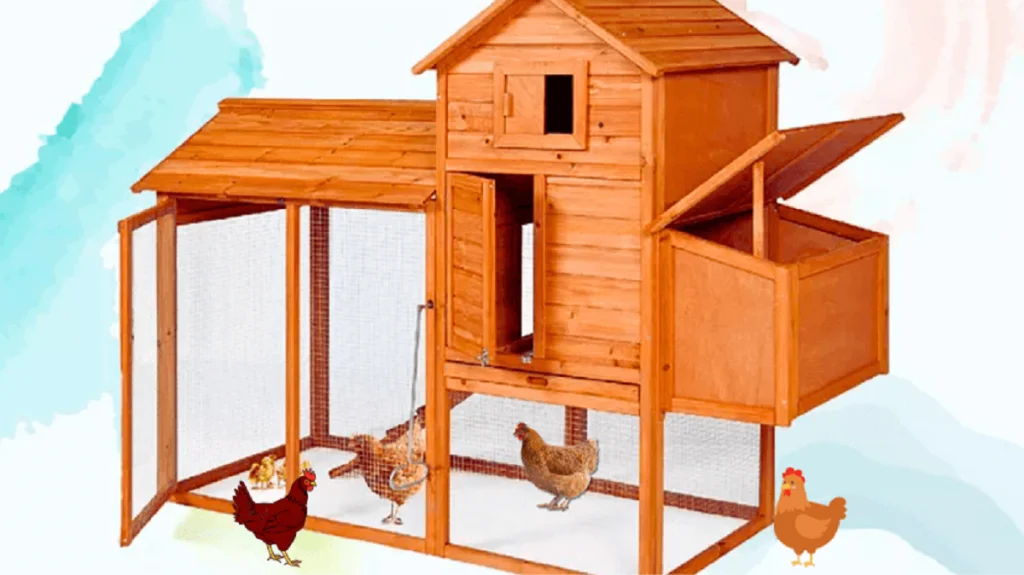 chicken coop and run