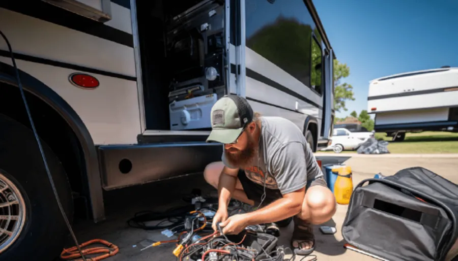 RV power cord