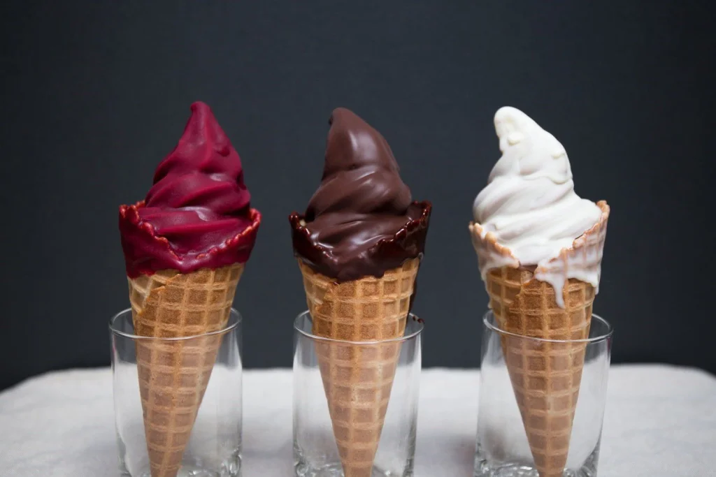 soft serve ice cream