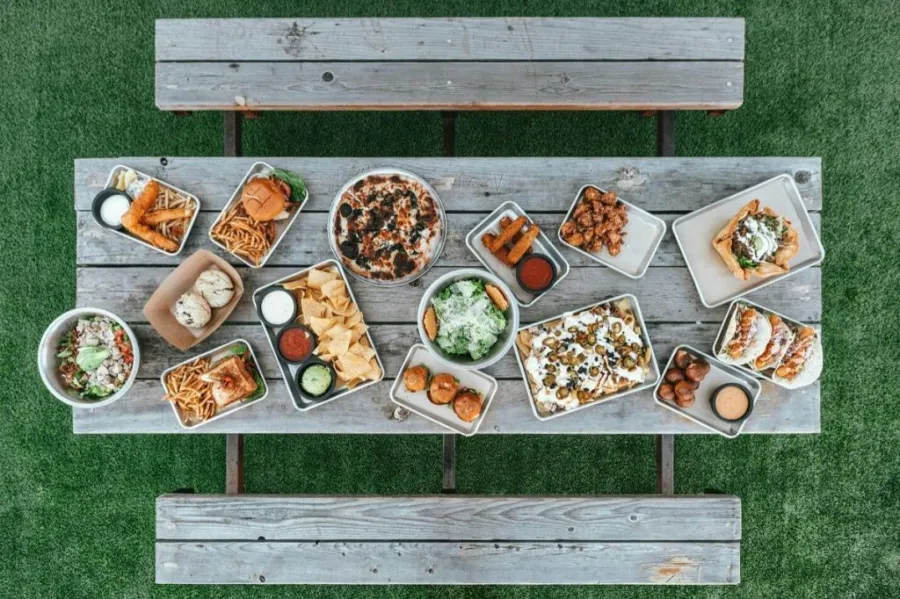 food at picnic