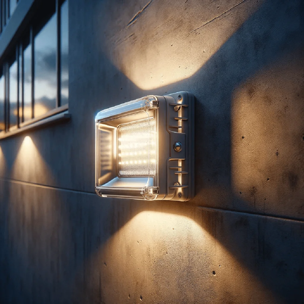 LED wall pack light