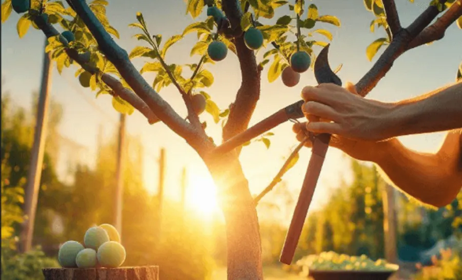 prune plum tree