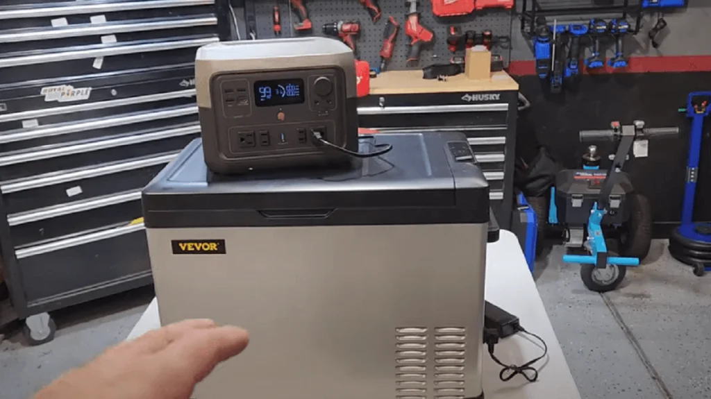 Portable fridge freezer