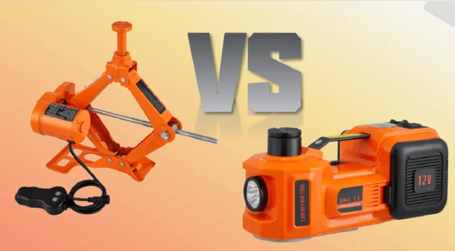 Scissor jack vs floor jack