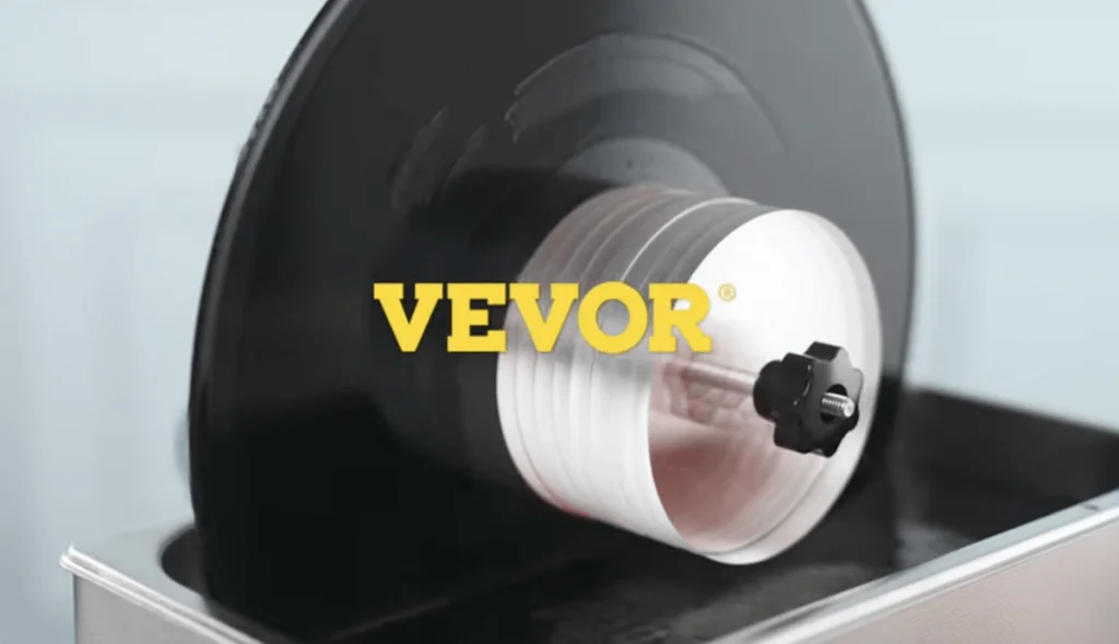 VEVOR ultrasonic vinyl record cleaner