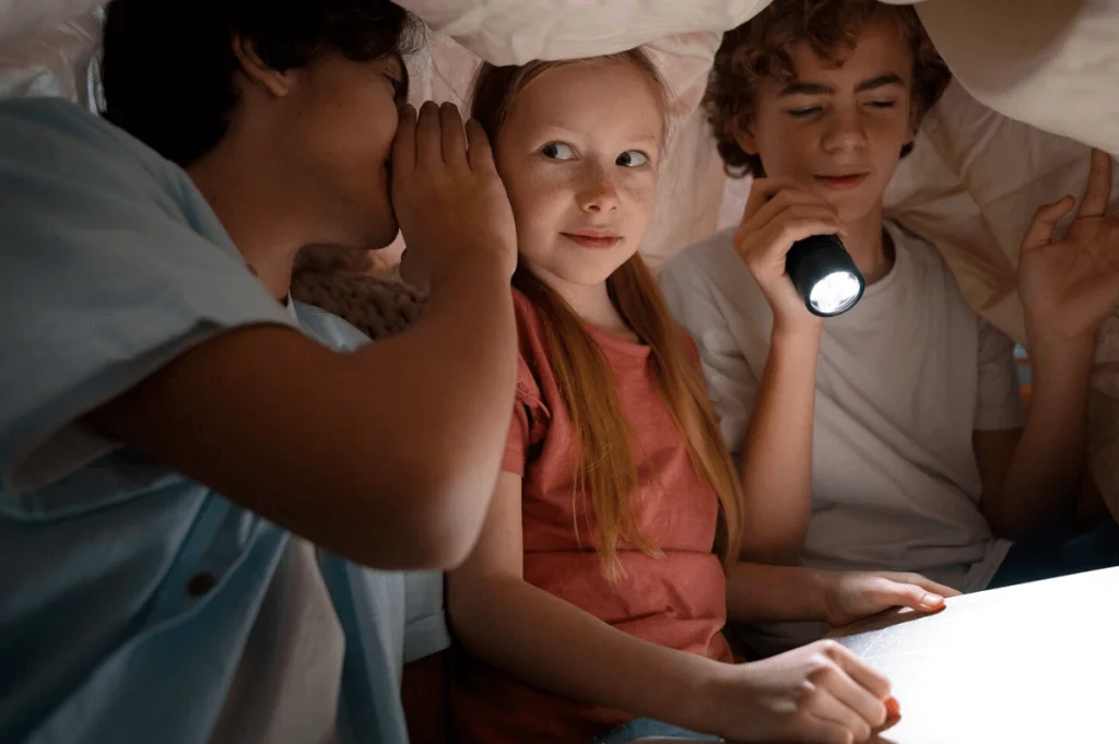 Fun flashlight games for kids