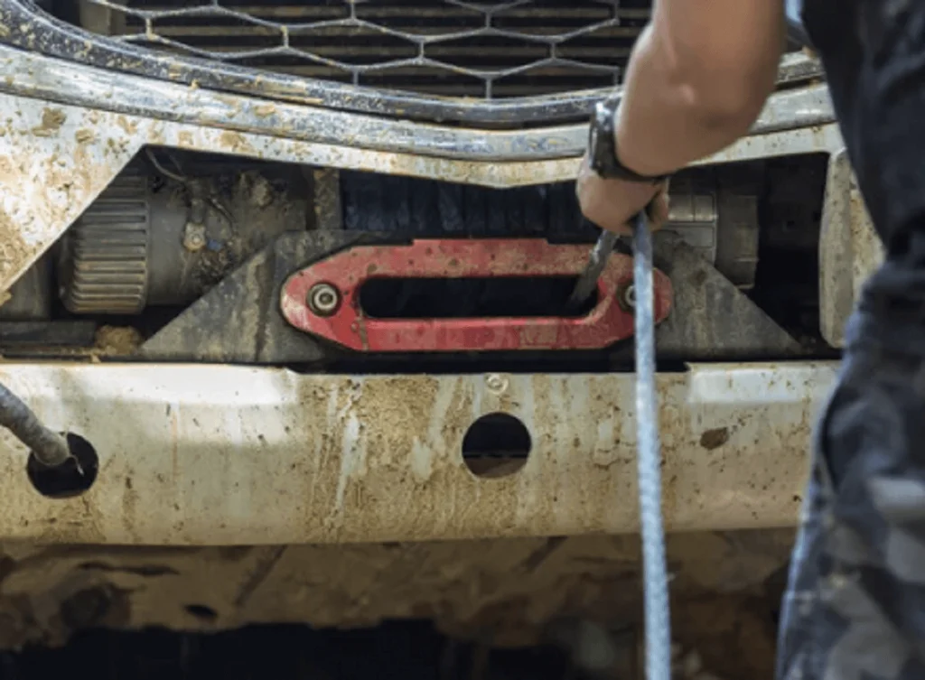 how to operate a winch