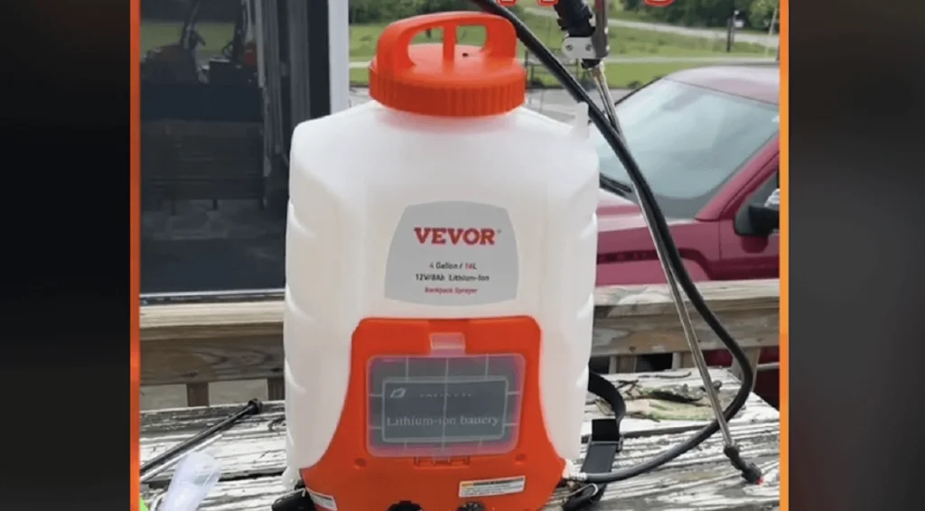 VEVOR battery-powered backpack sprayer