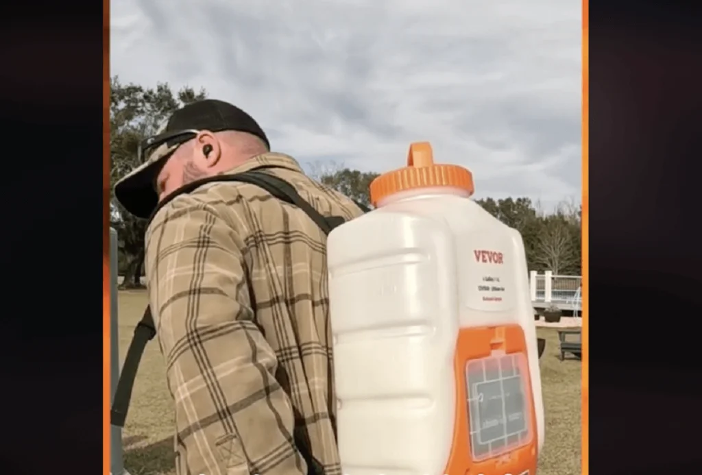 VEVOR battery-powered backpack sprayer