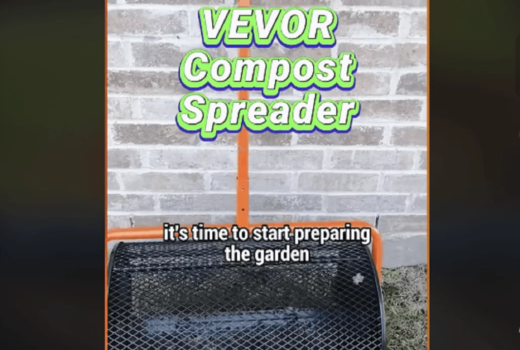 VEVOR compost spreader