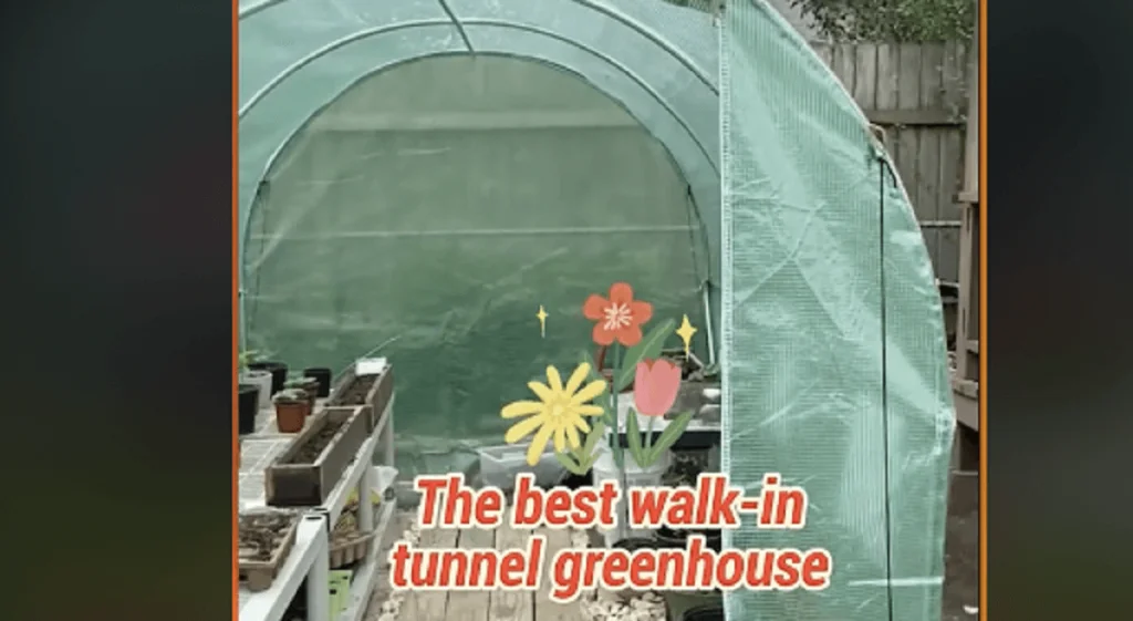 VEVOR walk-in tunnel greenhouse
