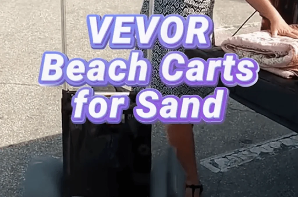VEVOR Beach Cart Wagon For Enjoyable Beach Trips