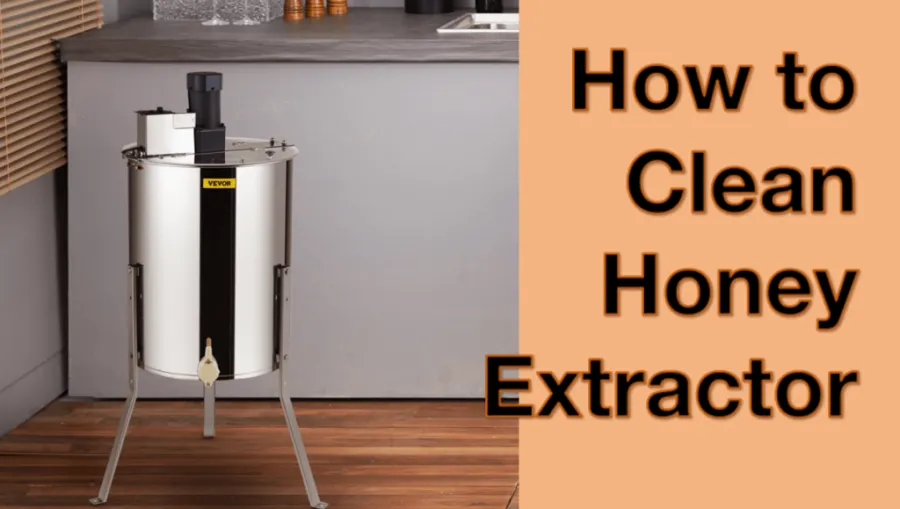 How tro clean a honey extractor