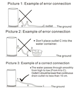 VEVOR 125 Pints Commercial Dehumidifier with Drain Hose for Crawl Spaces, Basements Warehouse & Job Sites, Large Capacity Dehumidifier for Water Damage Restoration, Auto Defrost, CSA Listed