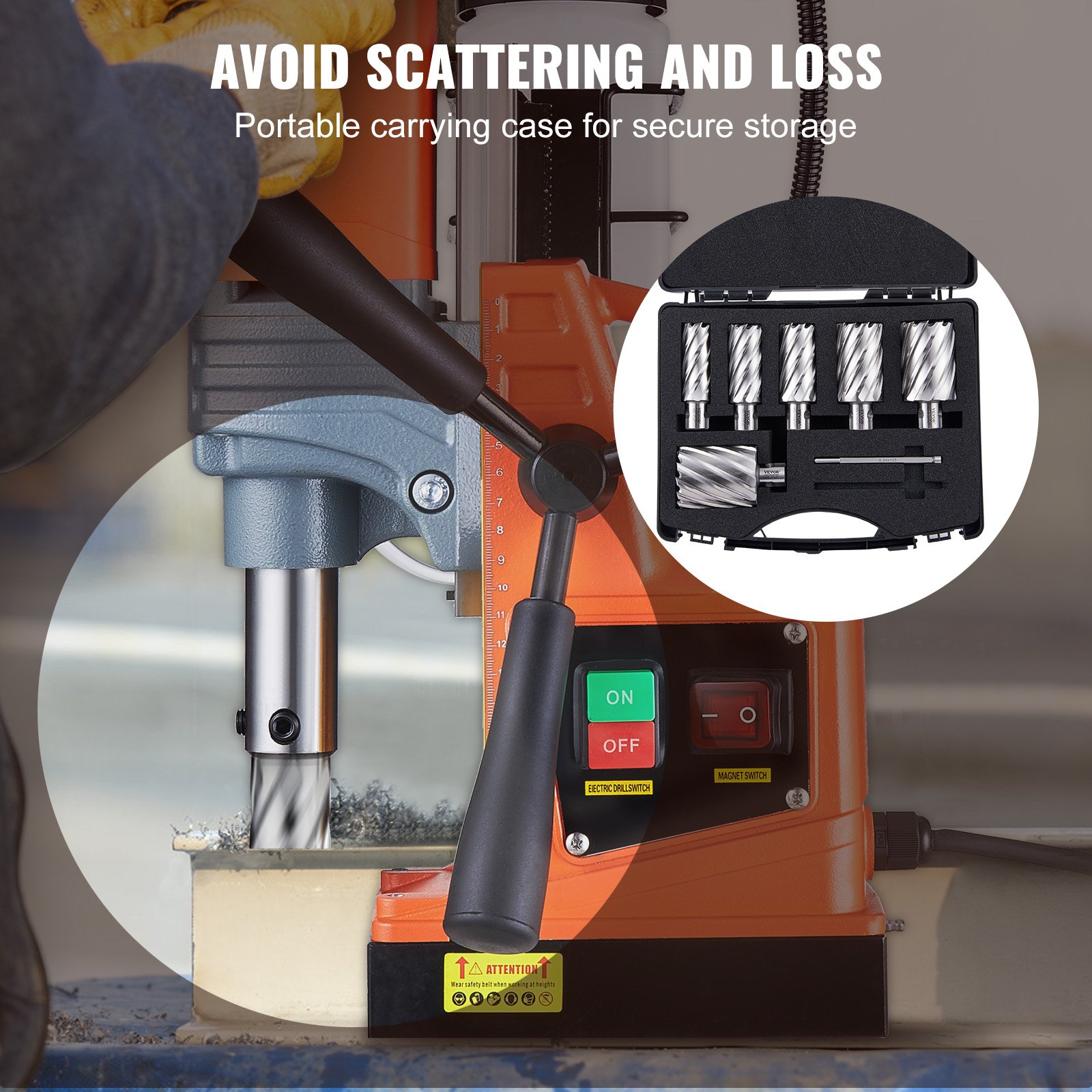 VEVOR Annular Cutter Set, 6 pcs Manual - Image 5