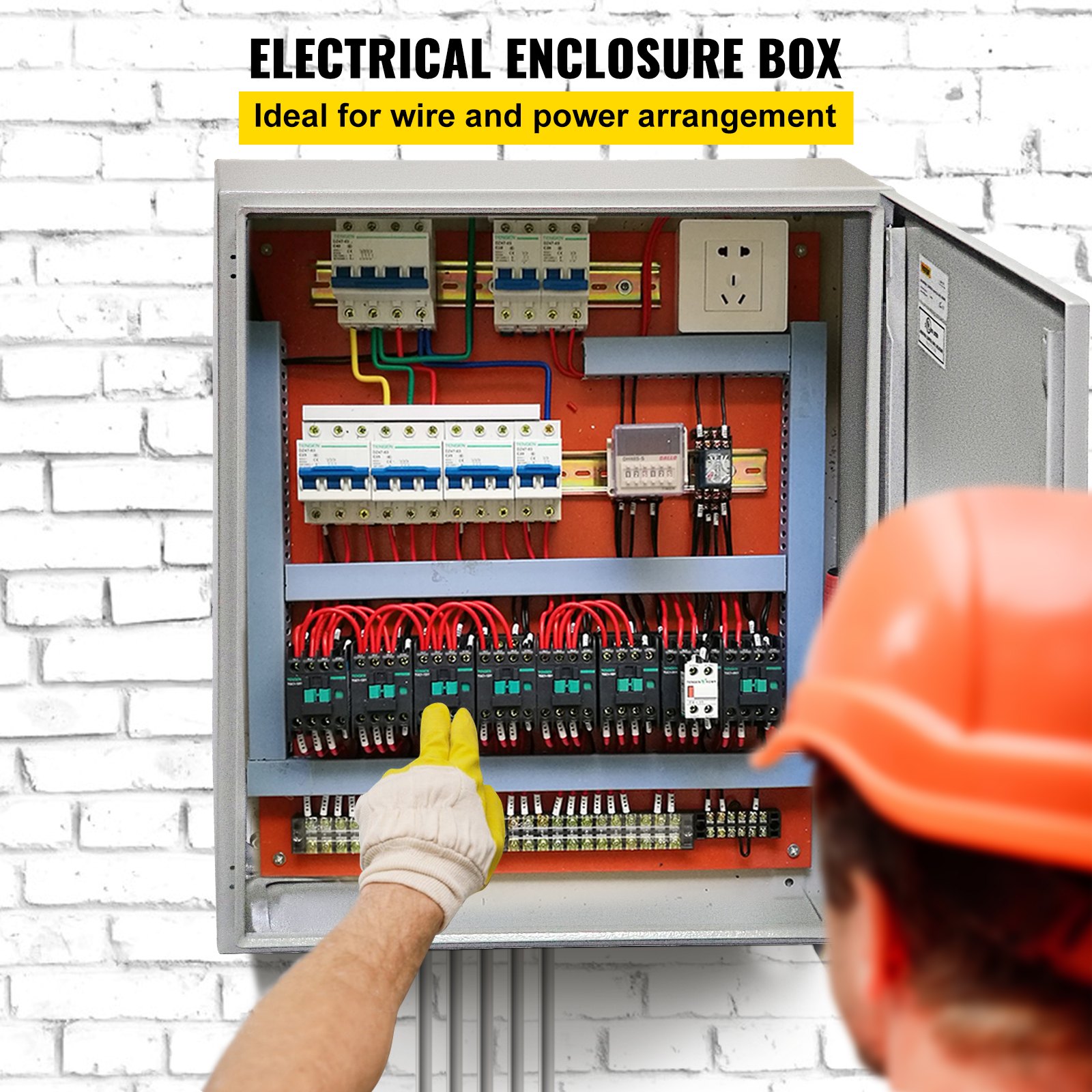 VEVOR Electrical Enclosure, 20x16x8in Manual - Image 2