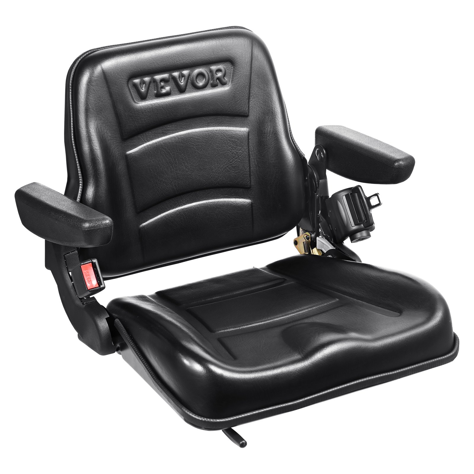 VEVOR Universal Forklift Seat, Fold Down Tractor Seat Manual