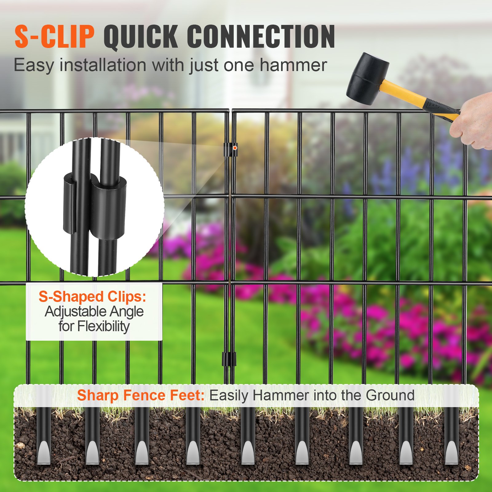 VEVOR Animal Barrier Fence 19 Pack Manual - Image 5