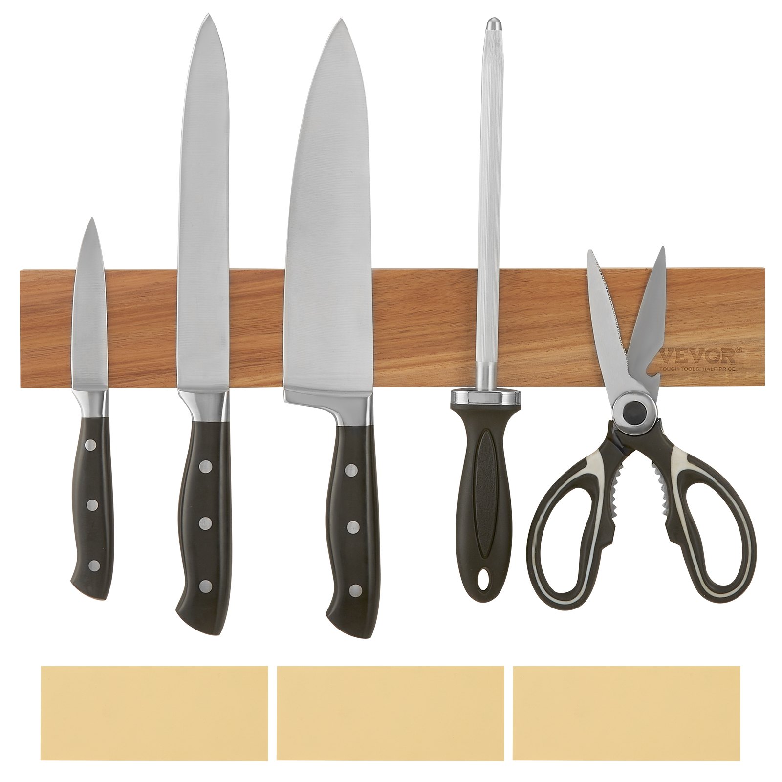 VEVOR Magnetic Knife Holder with Enhanced Strong Magnet, 16" Manual