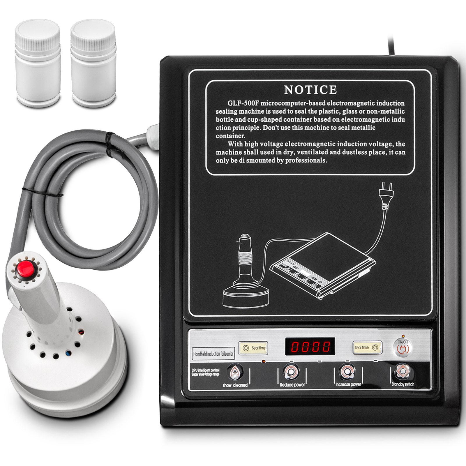 VEVOR 15-100mm Handheld Induction Sealer Manual