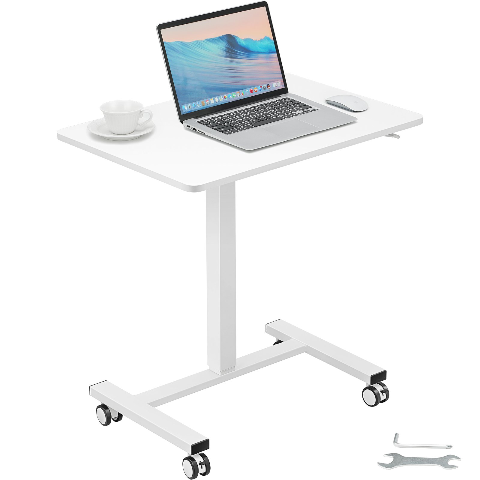 Biurko mobilne stojące VEVOR, 28"-44" Instrukcja obsługi