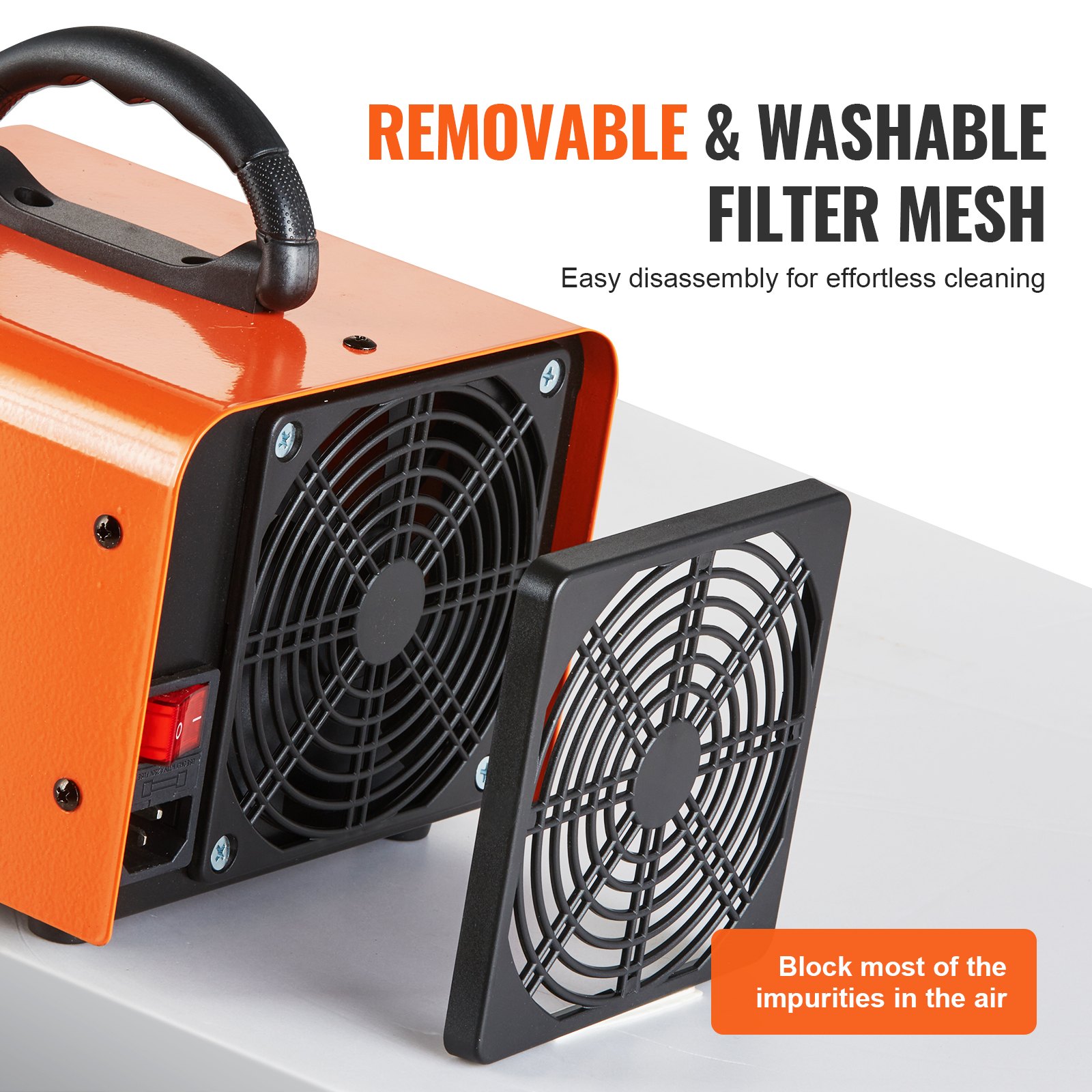 VEVOR Ozone Generator, 12000,mg/h Ozone Machine Odor Remover Manual - Image 4