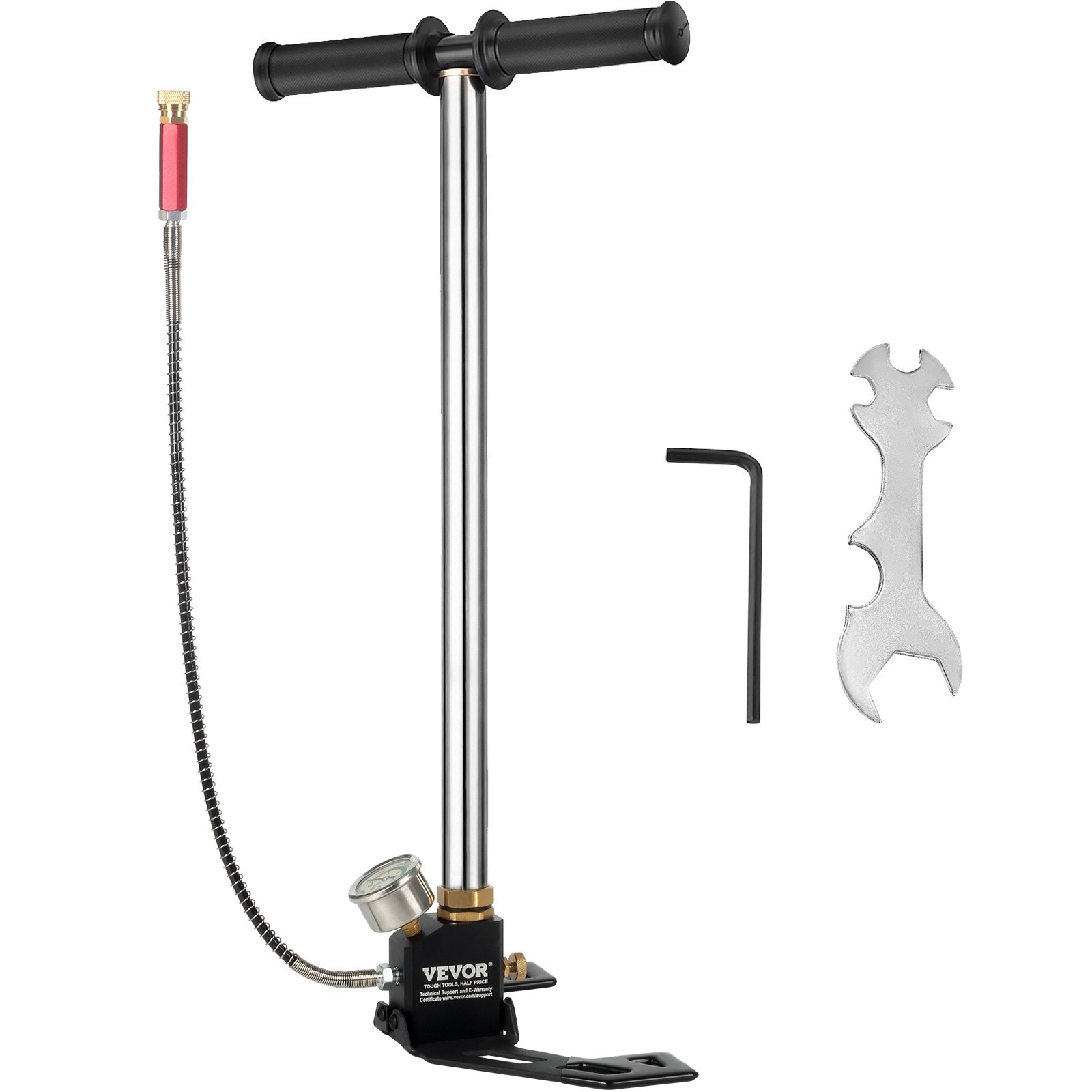 VEVOR Airgun PCP Pump 4500PSI High Pressure Hand Pump Manual