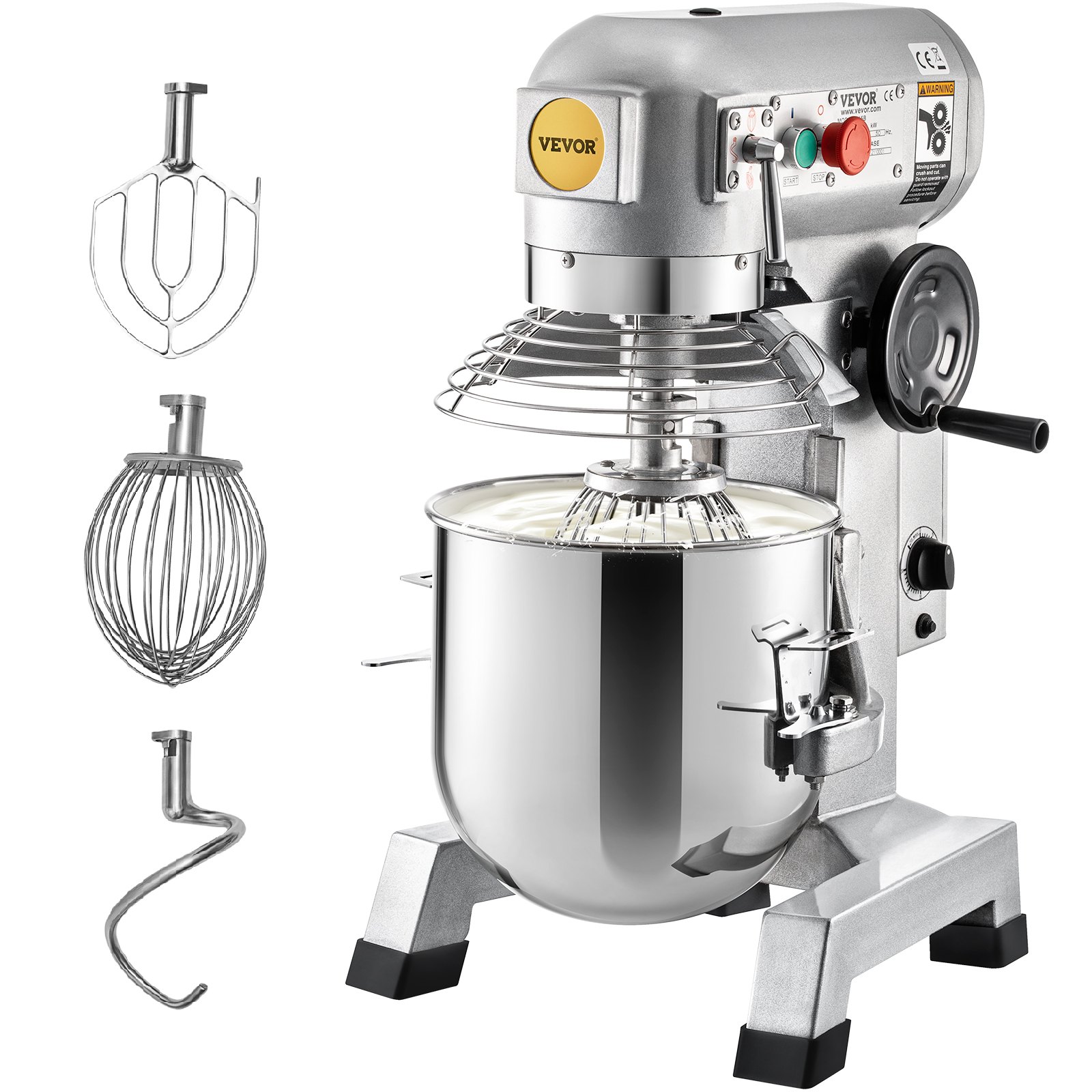 VEVOR Commercial Food Mixer, 30Qt Manual