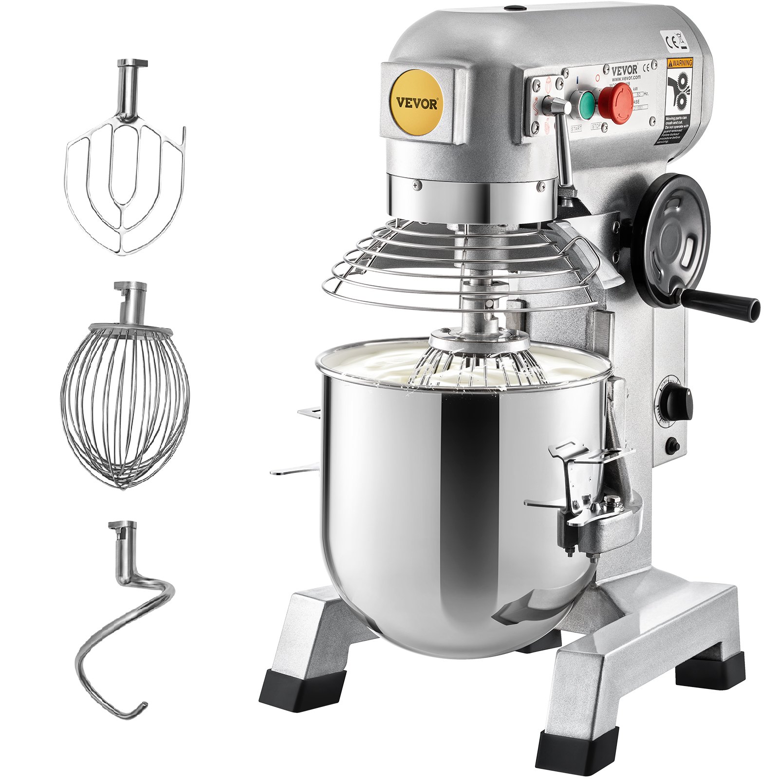 VEVOR Commercial Food Mixer, 15Qt Manual