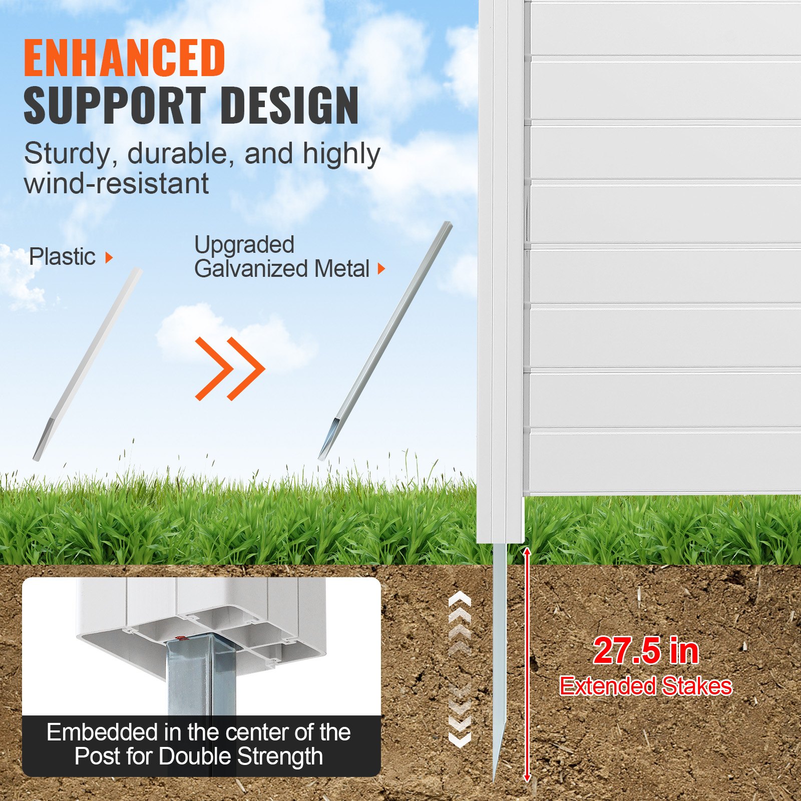 Recinzione Per Privacy DenForste 1,2x15m – Schermo Verde Per Esterno, Giardino E Terrazzo - 2