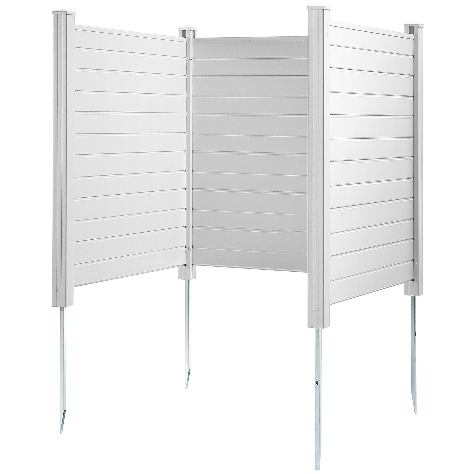 VEVOR Outdoor Privacy Screens, 50" W x 50" H Air Conditioner Fence Manual - Image 9