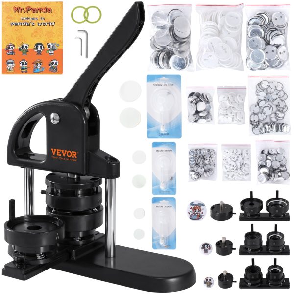 VEVOR 3-IN-1 Pin Button Maker Manual