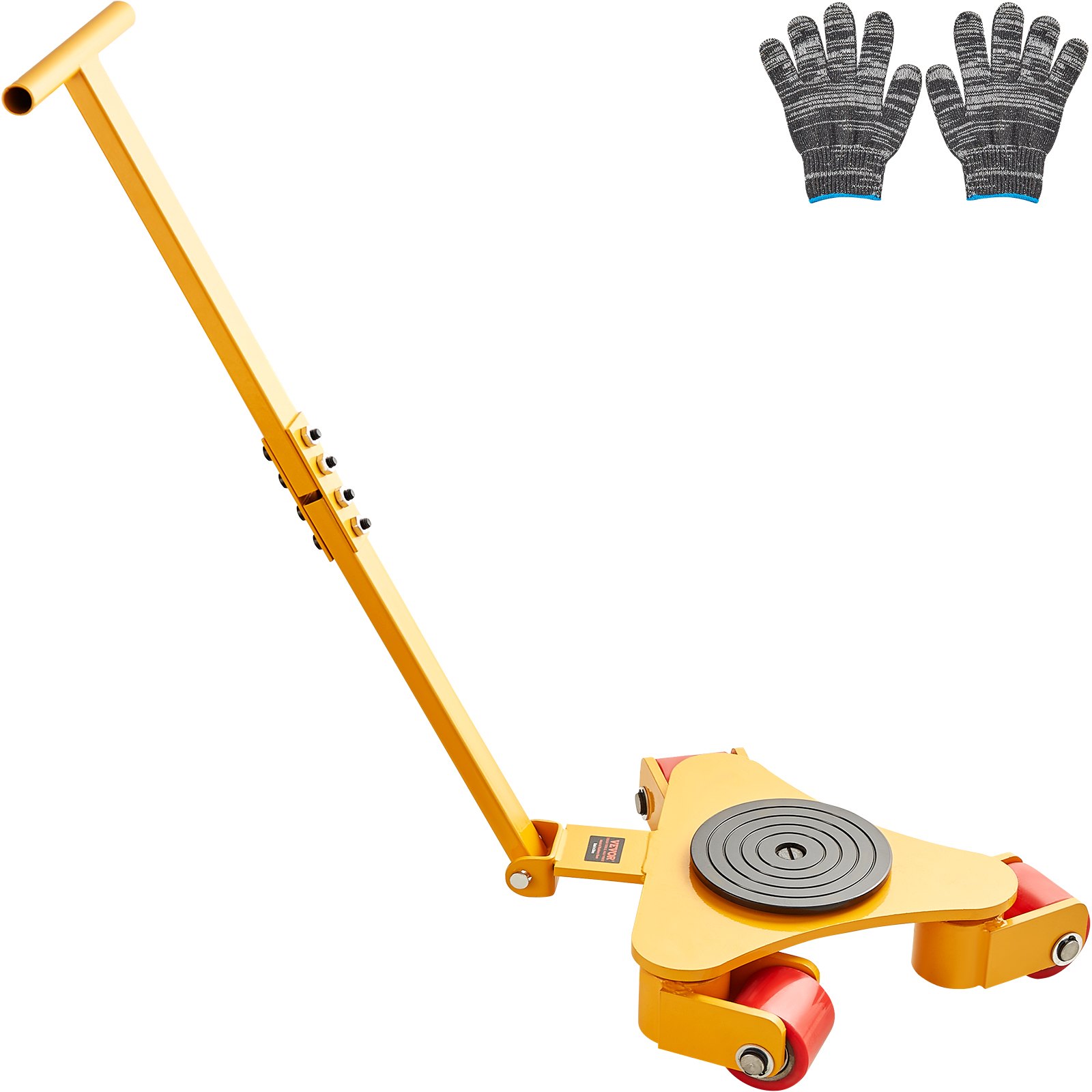 VEVOR Machinery Skate Dolly, 6614 LBS/3T Manual