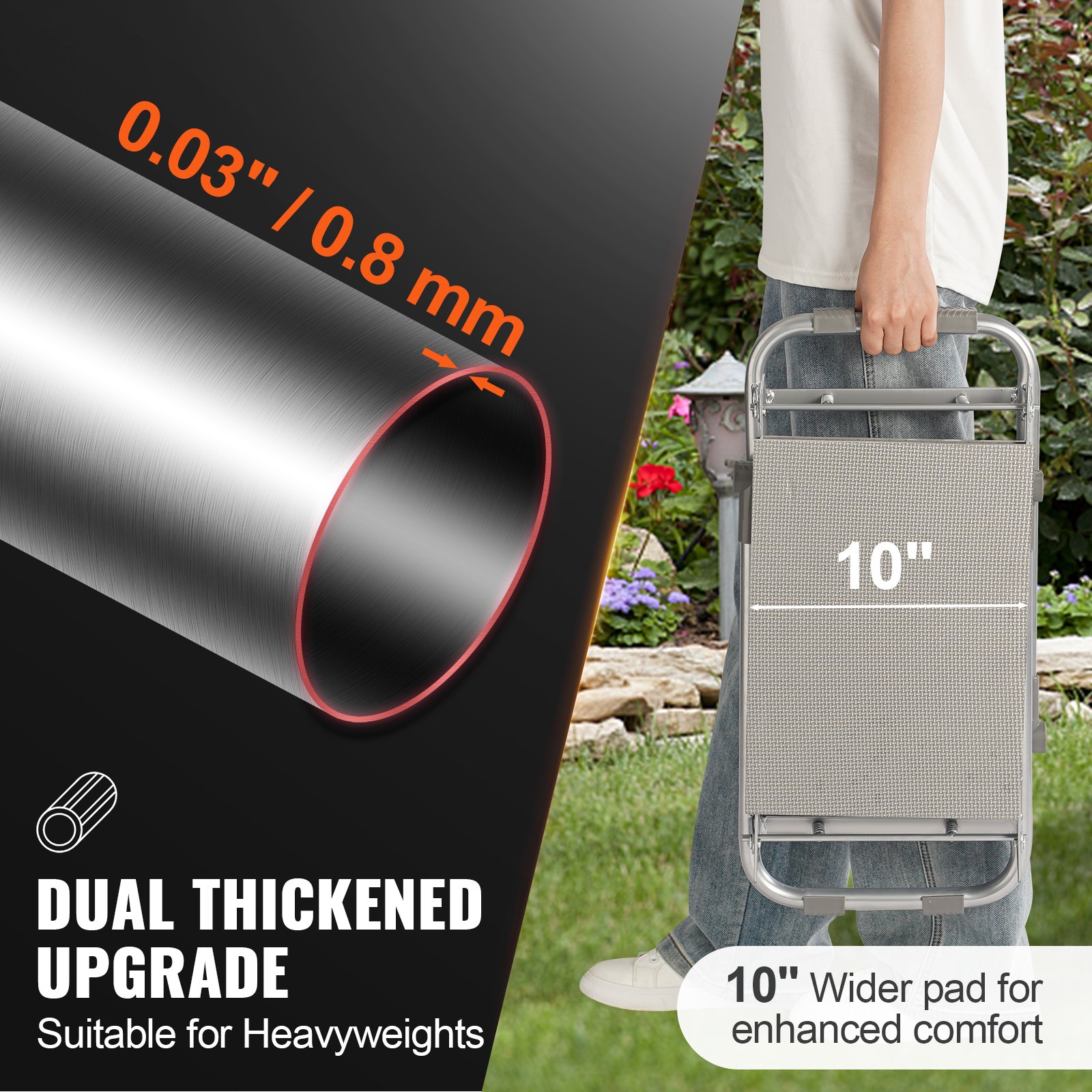 Inginocchiatoio Da Giardino – Inginocchiatoio Portatile - Foto 2