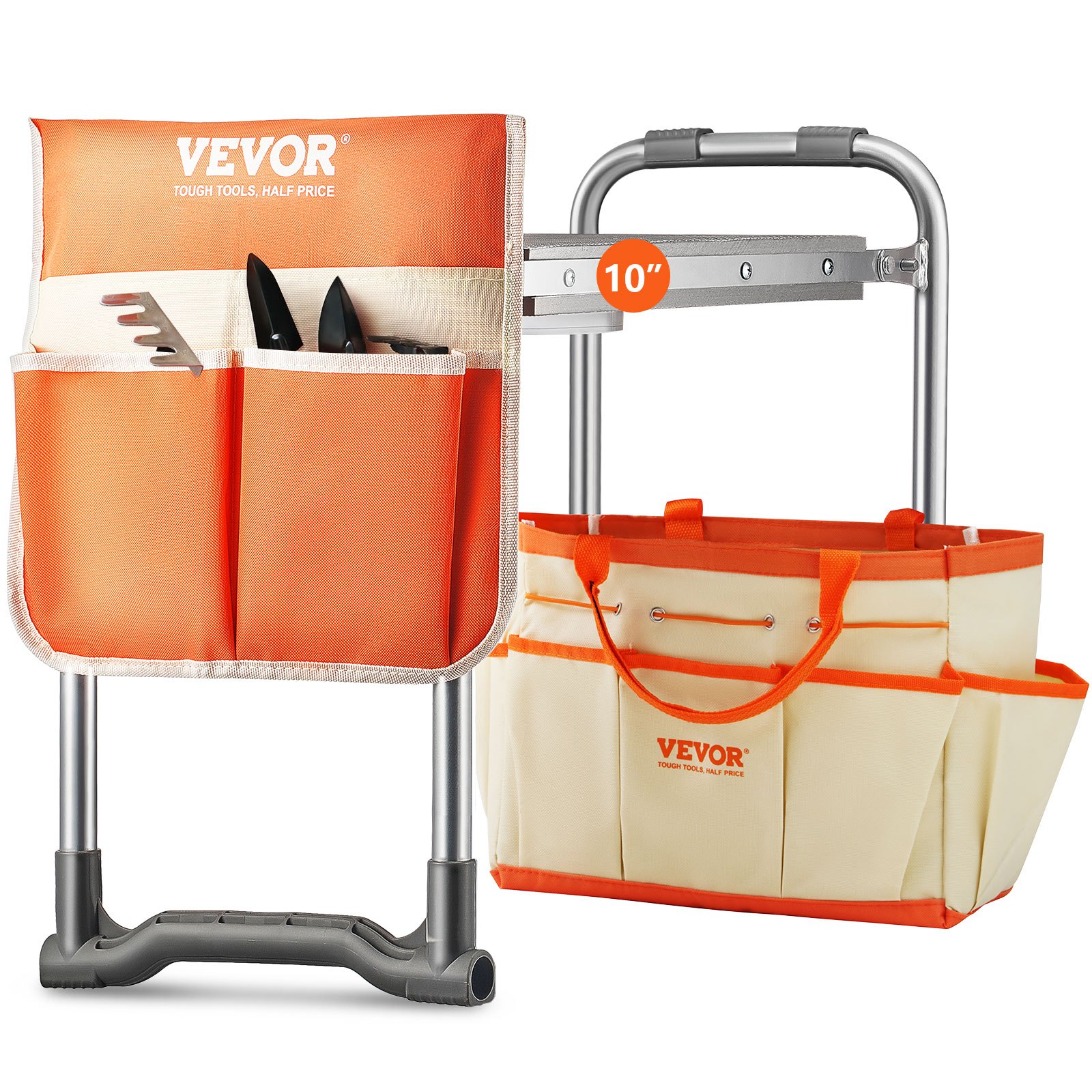 VEVOR Garden Kneeler and Seat, 10" EVA Wide Pad, 330 lbs Load Capacity Manual