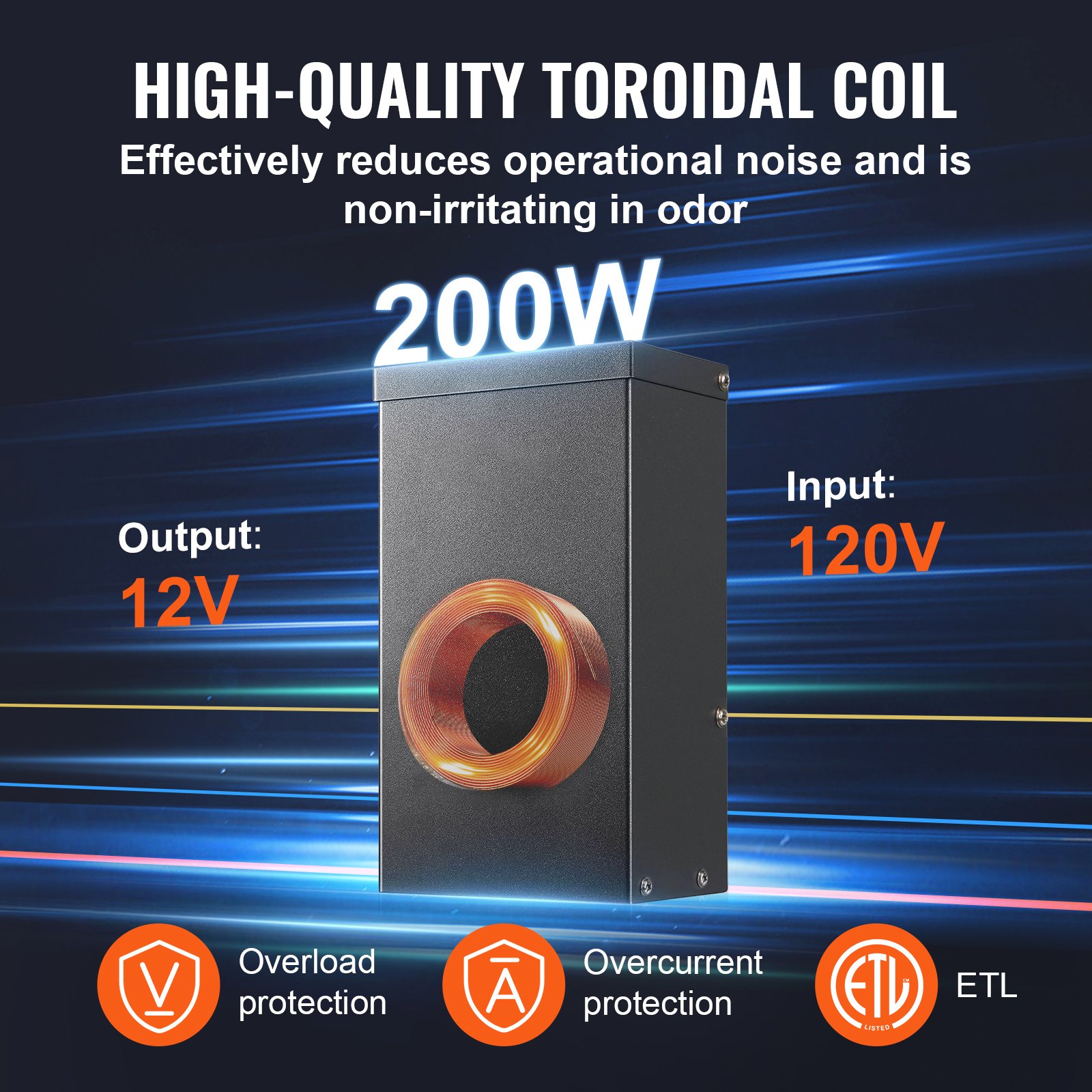 VEVOR 200W Low Voltage Landscape Transformer with Timer and Photocell Sensor Manual - Image 4