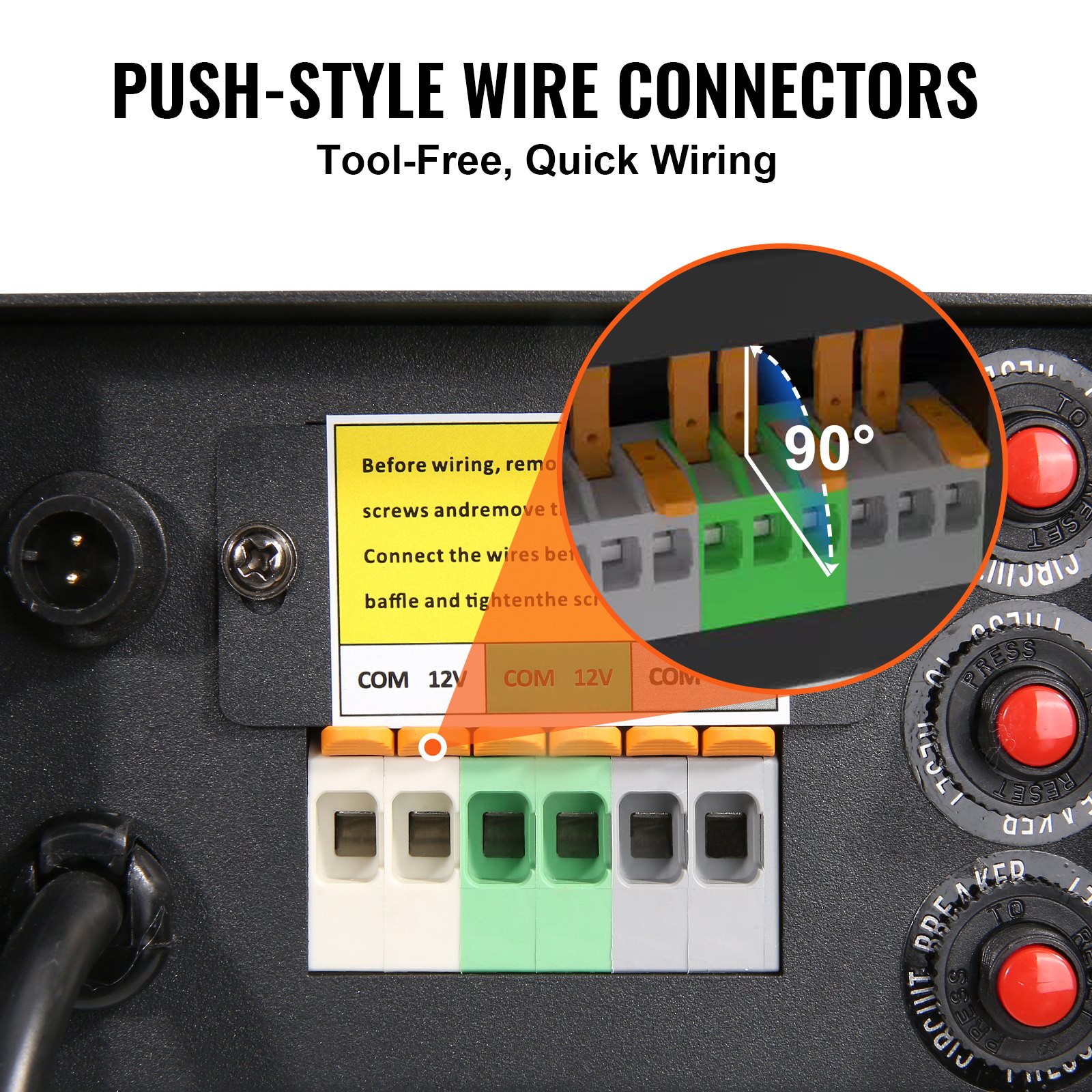 VEVOR 200W Low Voltage Landscape Transformer with Timer and Photocell Sensor Manual - Image 5