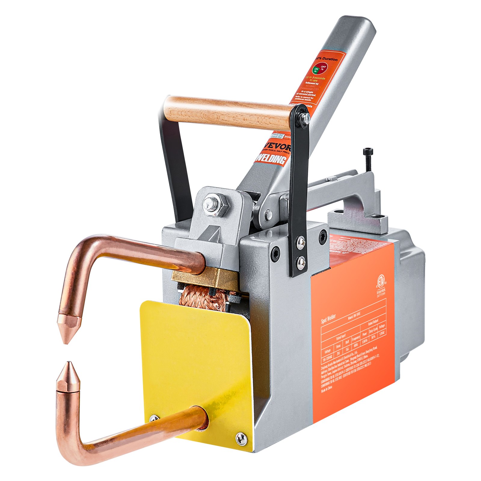 thumbnail image 2 of Handheld 6.6KW Electric Spot Welder – 110/120V – 1/8" Welding Unit For Metalworking 2 of 6