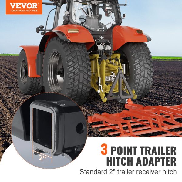 Adapter Voor Trekhaakontvanger – Universele 2-Inch Bout Op Ontvangerbuis, Gegoten Staal, Hoge Hardheid, Slijtvast, Voor Pick-ups & Meer