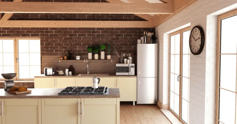 How to install outdoor kitchen doors