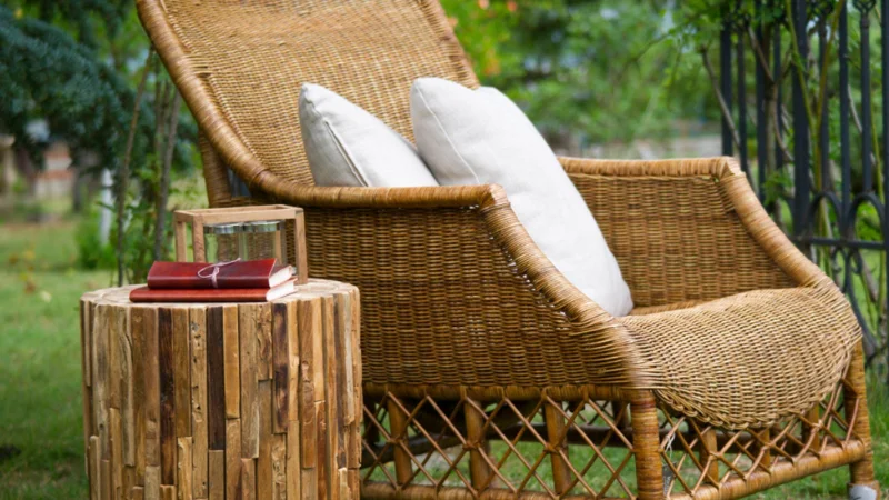 How to pick materials for an outdoor patio lounge chair