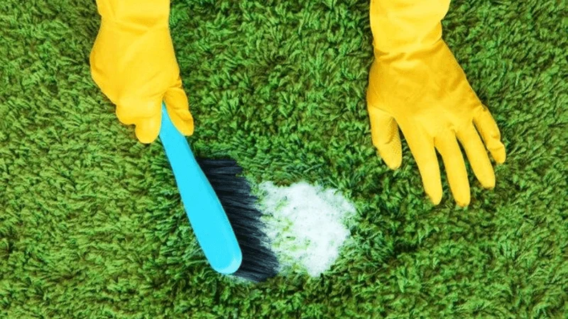 Professional artificial turf maintenance