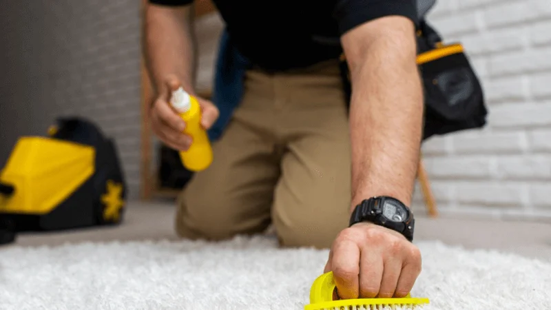 tools to wash an outdoor rug