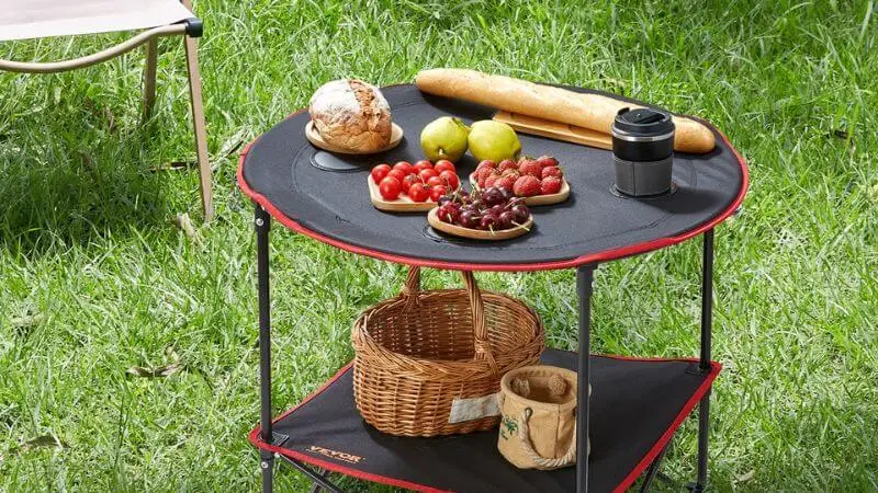 tools required for camping meal prep