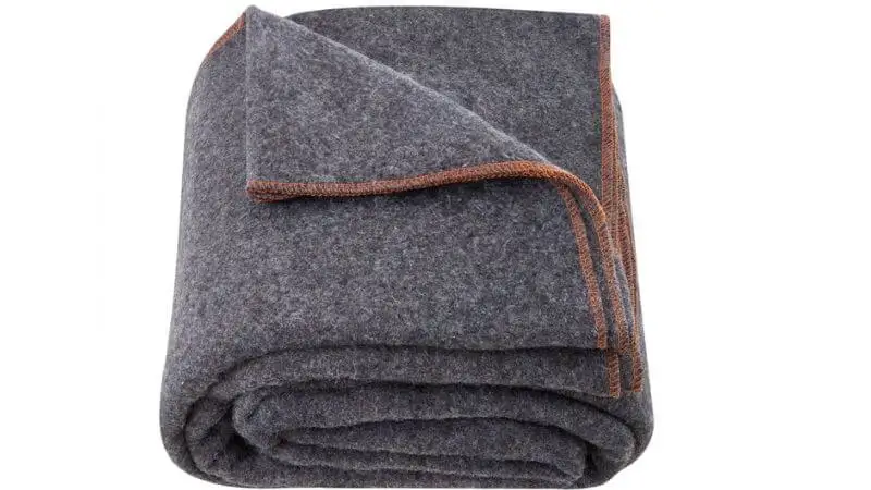 Wool Winter Camping Blanket