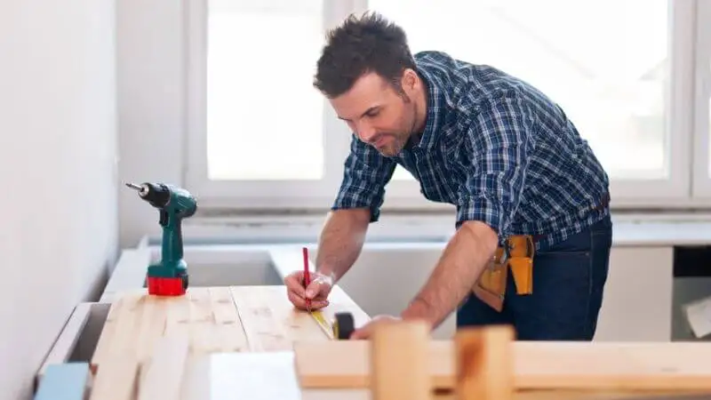 planning and measuring for kitchen cabinet installation