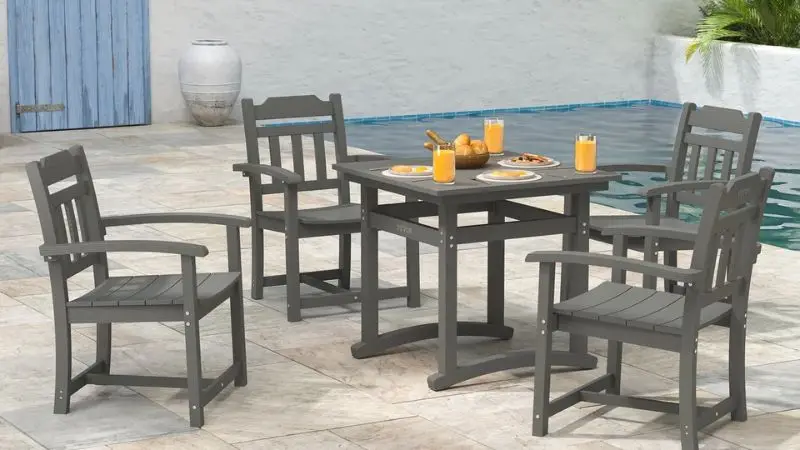 patio dining table and chairs