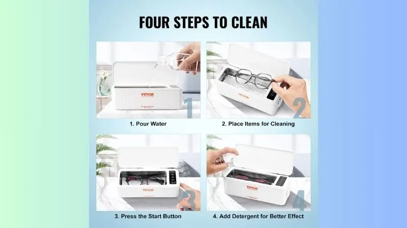 how to clean jewelry with an ultrasonic cleaner