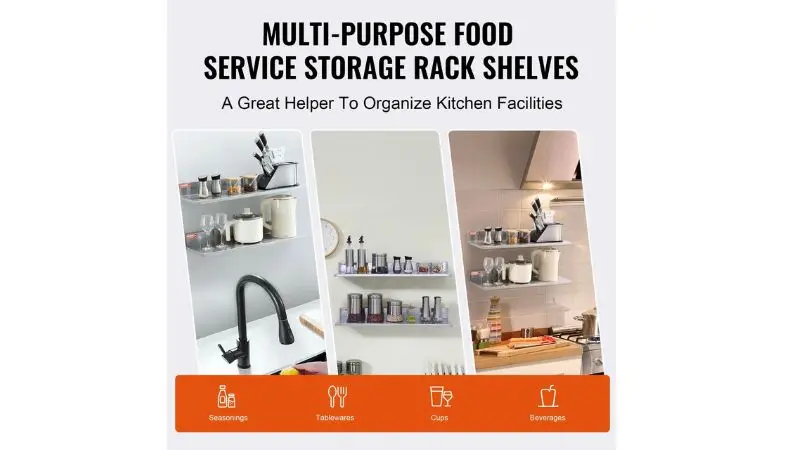 stainless steel shelf